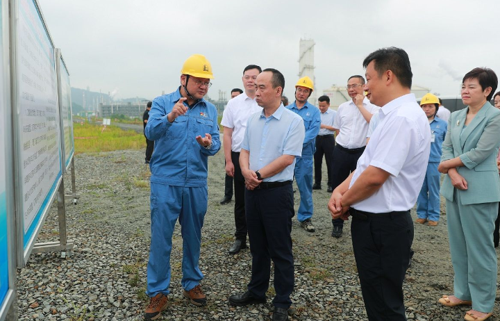 岳阳市委副书记、代理市长唐浩然到公司调研