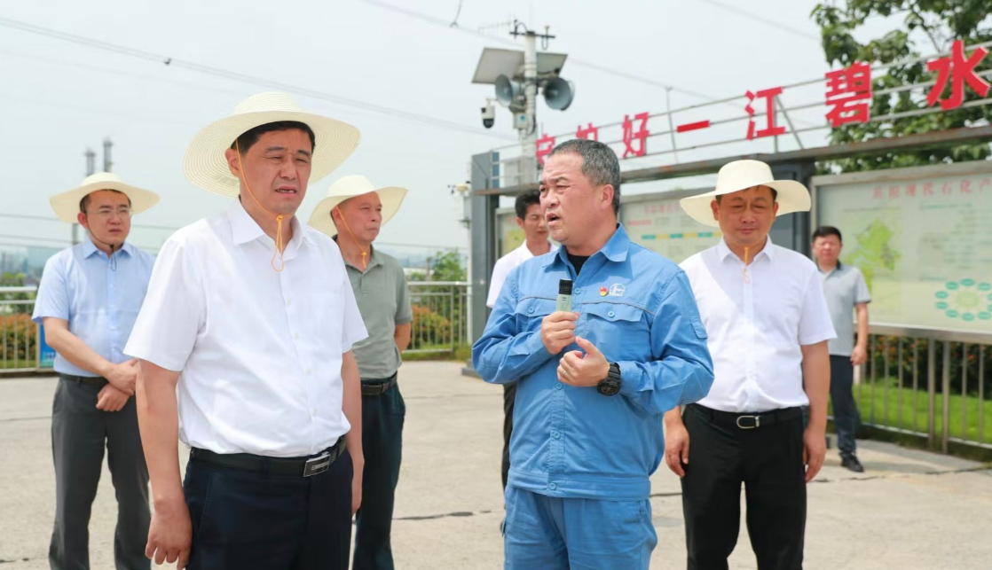 湖南省副省长余红胜到公司调研